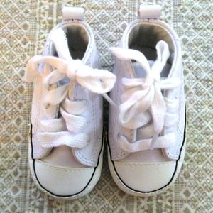 Converse infant booties